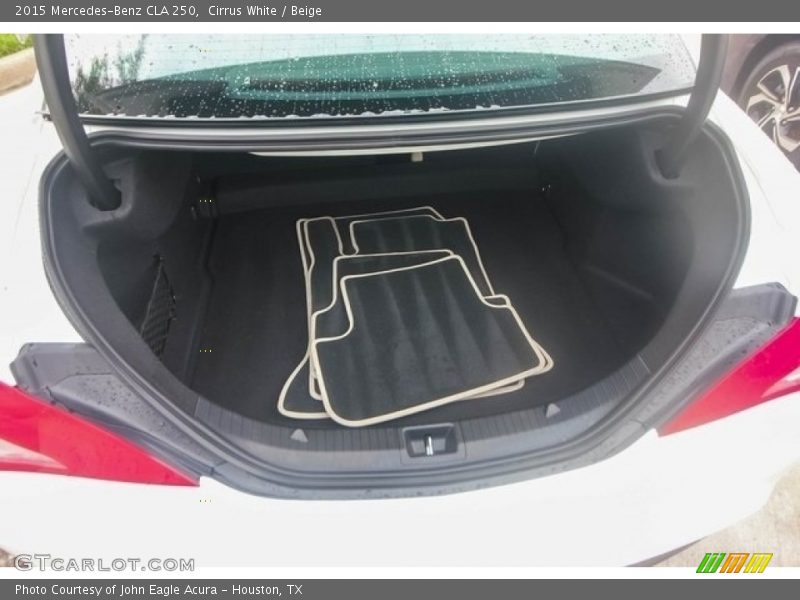 Cirrus White / Beige 2015 Mercedes-Benz CLA 250