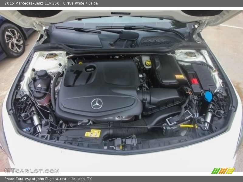 Cirrus White / Beige 2015 Mercedes-Benz CLA 250