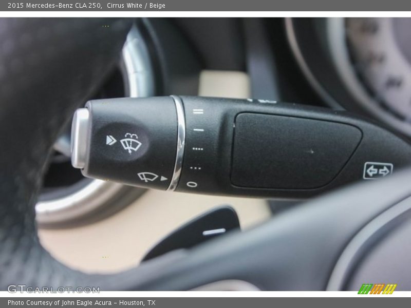 Cirrus White / Beige 2015 Mercedes-Benz CLA 250