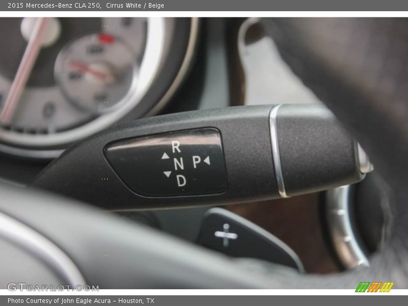 Cirrus White / Beige 2015 Mercedes-Benz CLA 250