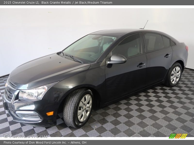 Black Granite Metallic / Jet Black/Medium Titanium 2015 Chevrolet Cruze LS
