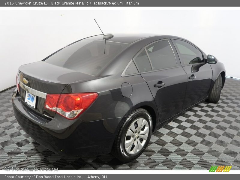 Black Granite Metallic / Jet Black/Medium Titanium 2015 Chevrolet Cruze LS