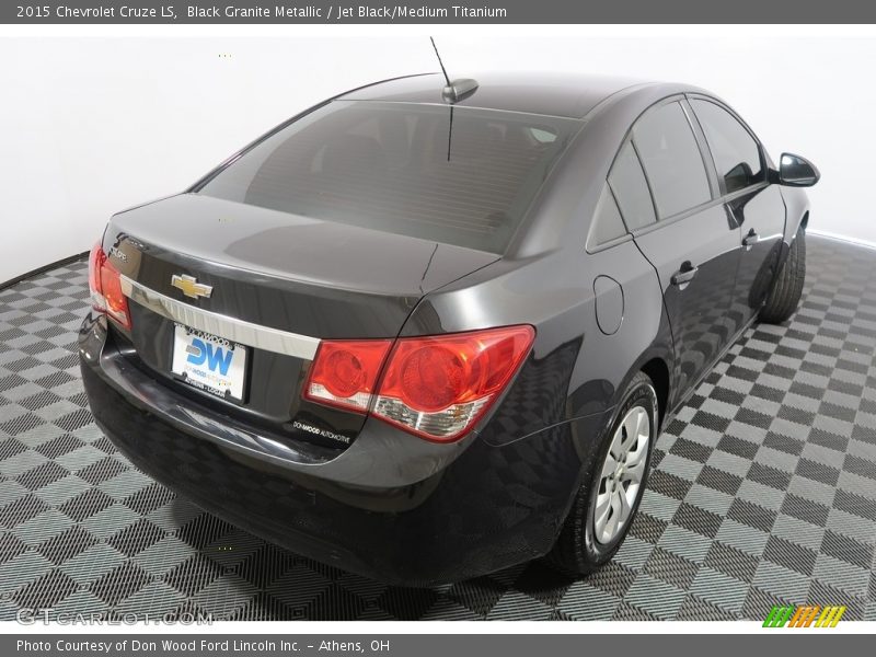 Black Granite Metallic / Jet Black/Medium Titanium 2015 Chevrolet Cruze LS