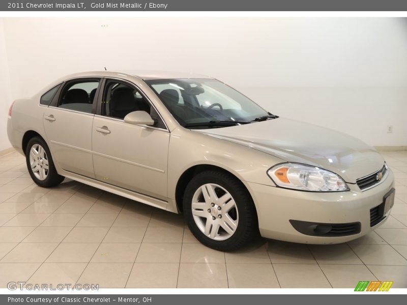Gold Mist Metallic / Ebony 2011 Chevrolet Impala LT