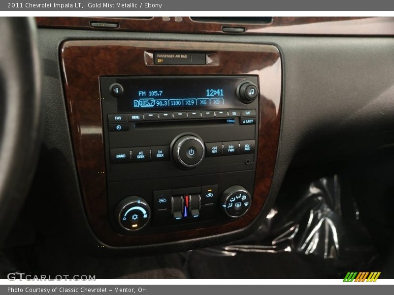 Gold Mist Metallic / Ebony 2011 Chevrolet Impala LT
