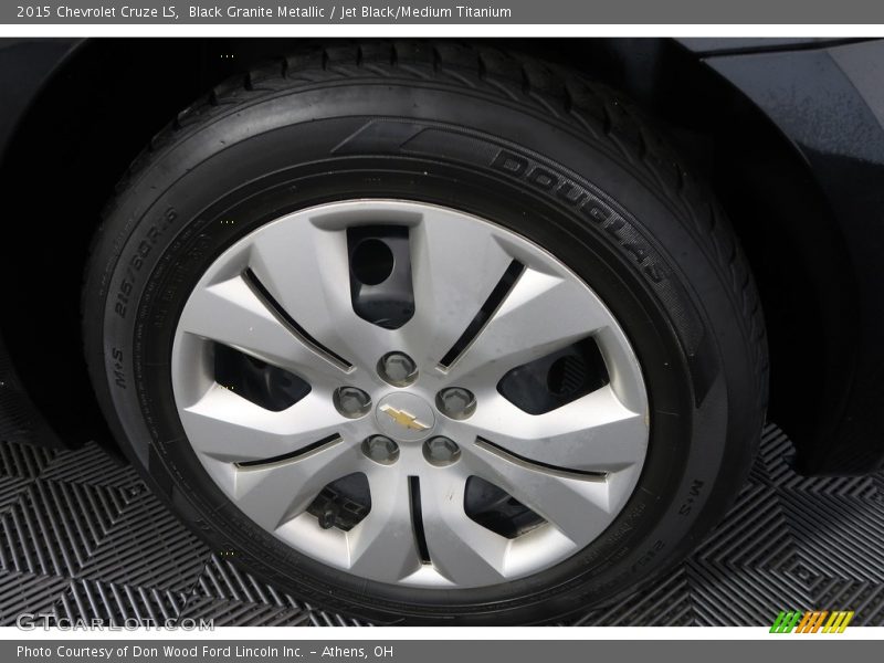 Black Granite Metallic / Jet Black/Medium Titanium 2015 Chevrolet Cruze LS