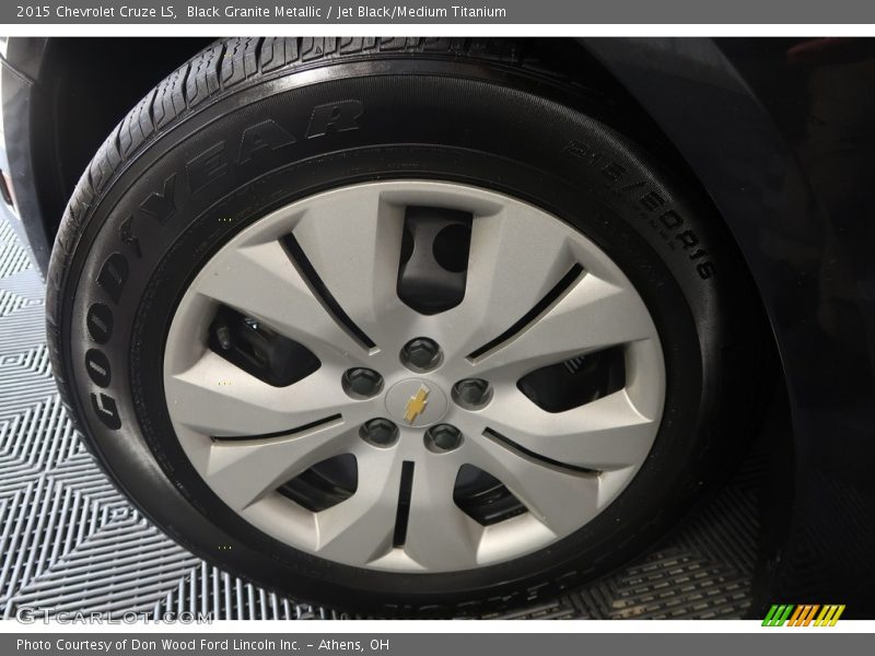 Black Granite Metallic / Jet Black/Medium Titanium 2015 Chevrolet Cruze LS