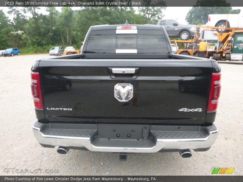 Diamond Black Crystal Pearl / Black 2019 Ram 1500 Limited Crew Cab 4x4