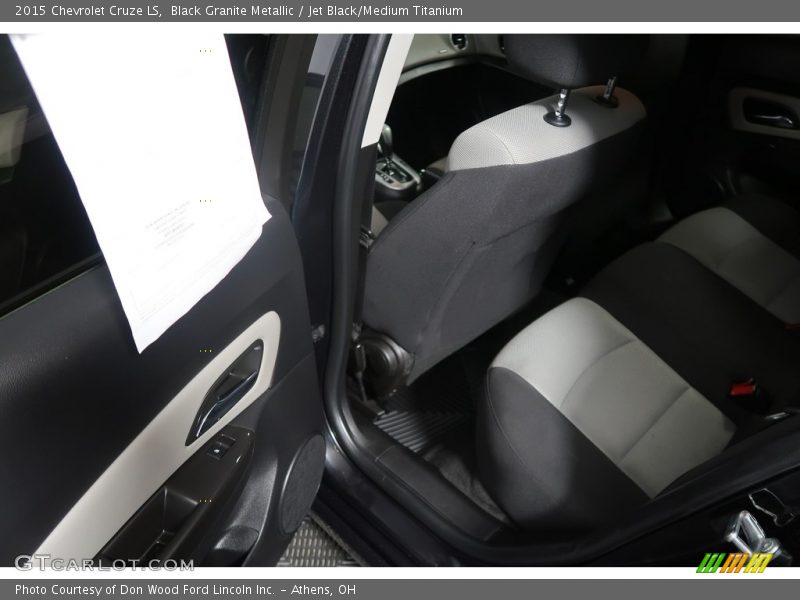 Black Granite Metallic / Jet Black/Medium Titanium 2015 Chevrolet Cruze LS