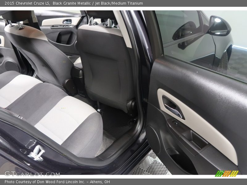 Black Granite Metallic / Jet Black/Medium Titanium 2015 Chevrolet Cruze LS