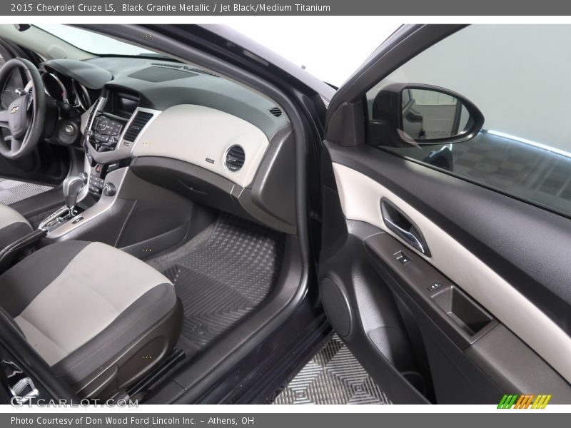 Black Granite Metallic / Jet Black/Medium Titanium 2015 Chevrolet Cruze LS