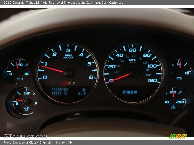 Red Jewel Tintcoat / Light Cashmere/Dark Cashmere 2010 Chevrolet Tahoe LT 4x4