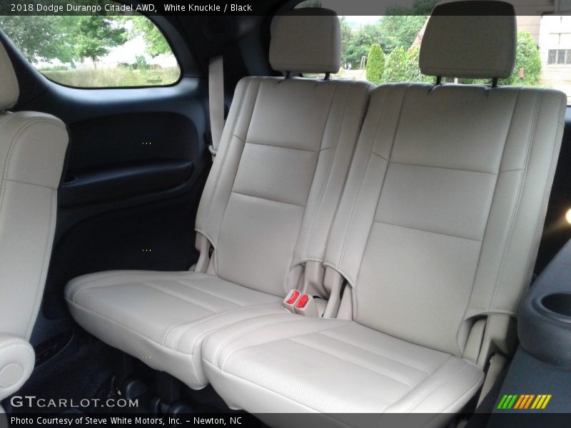Rear Seat of 2018 Durango Citadel AWD