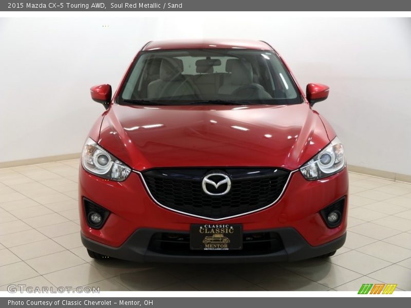 Soul Red Metallic / Sand 2015 Mazda CX-5 Touring AWD