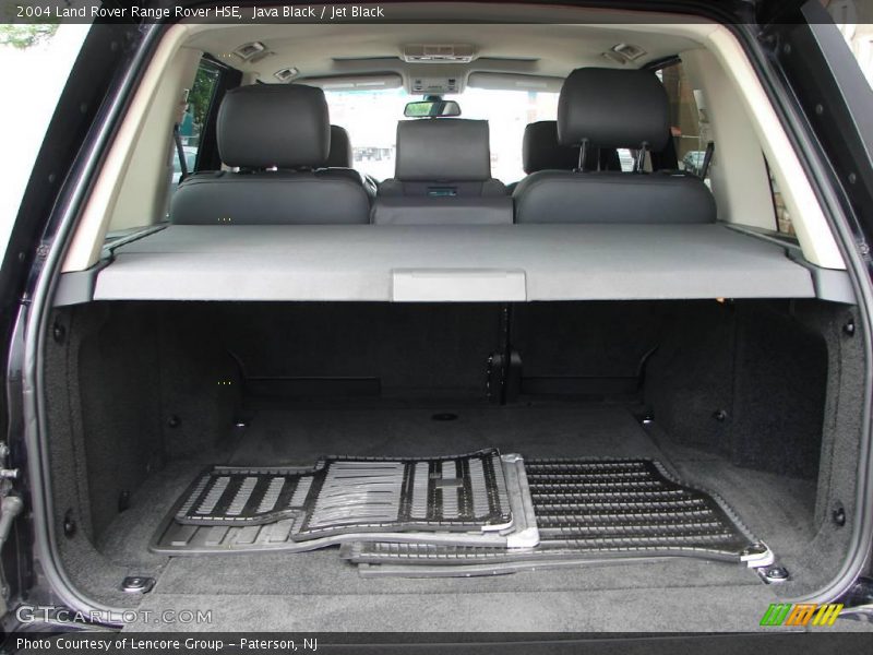 Java Black / Jet Black 2004 Land Rover Range Rover HSE