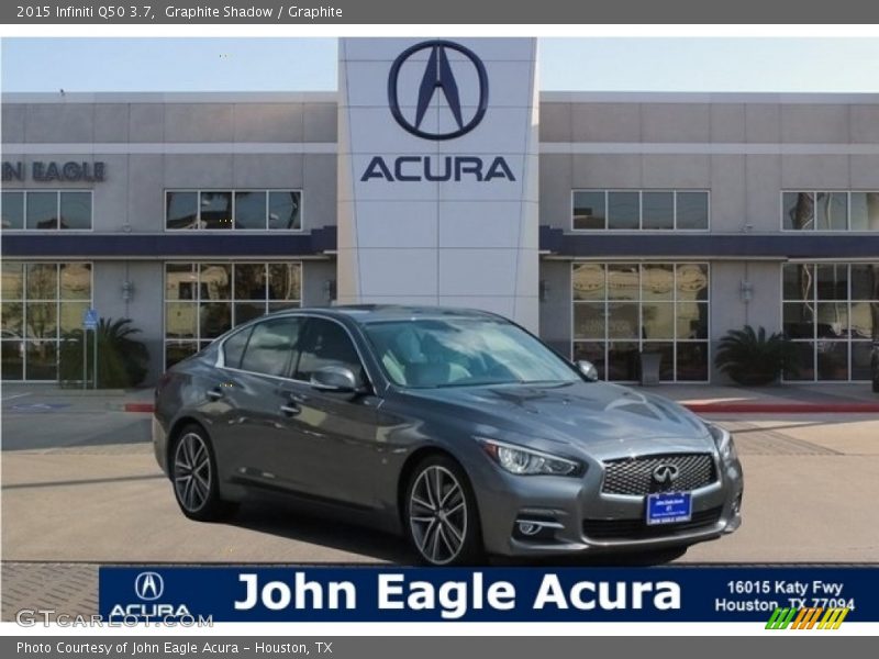 Graphite Shadow / Graphite 2015 Infiniti Q50 3.7