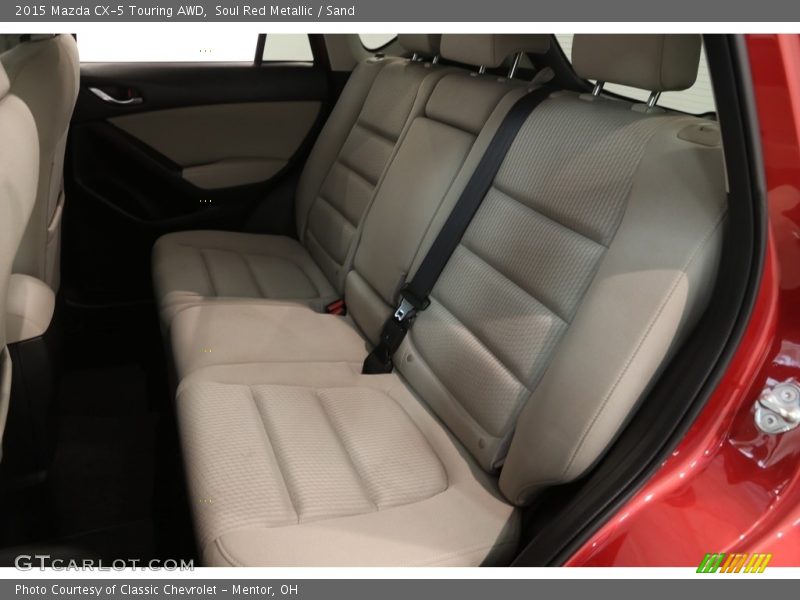 Soul Red Metallic / Sand 2015 Mazda CX-5 Touring AWD