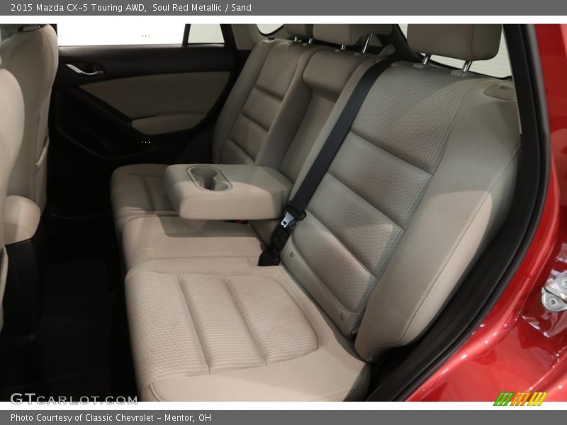 Soul Red Metallic / Sand 2015 Mazda CX-5 Touring AWD