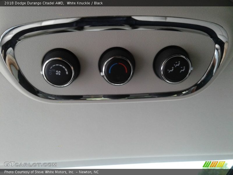 Controls of 2018 Durango Citadel AWD