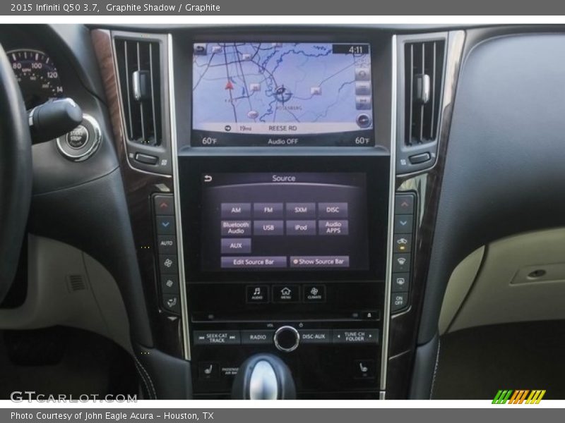 Graphite Shadow / Graphite 2015 Infiniti Q50 3.7