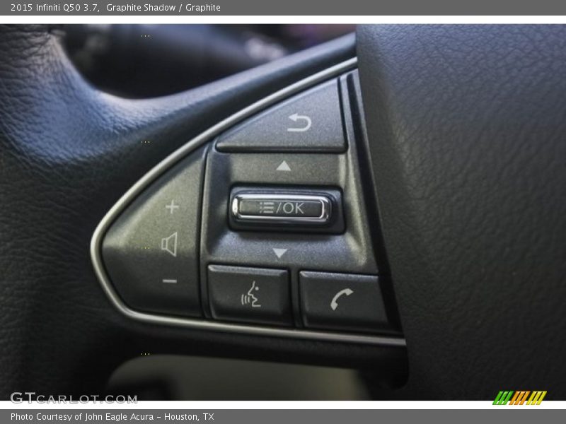 Graphite Shadow / Graphite 2015 Infiniti Q50 3.7