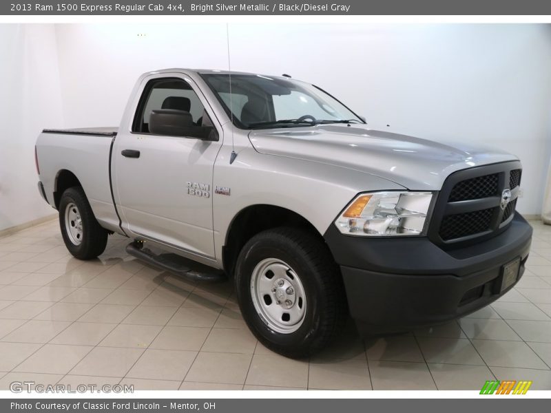 Bright Silver Metallic / Black/Diesel Gray 2013 Ram 1500 Express Regular Cab 4x4