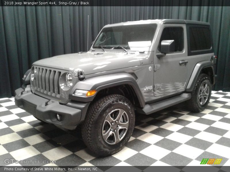 Front 3/4 View of 2018 Wrangler Sport 4x4