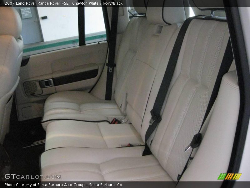 Chawton White / Ivory/Black 2007 Land Rover Range Rover HSE