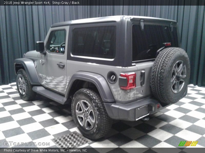 Sting-Gray / Black 2018 Jeep Wrangler Sport 4x4