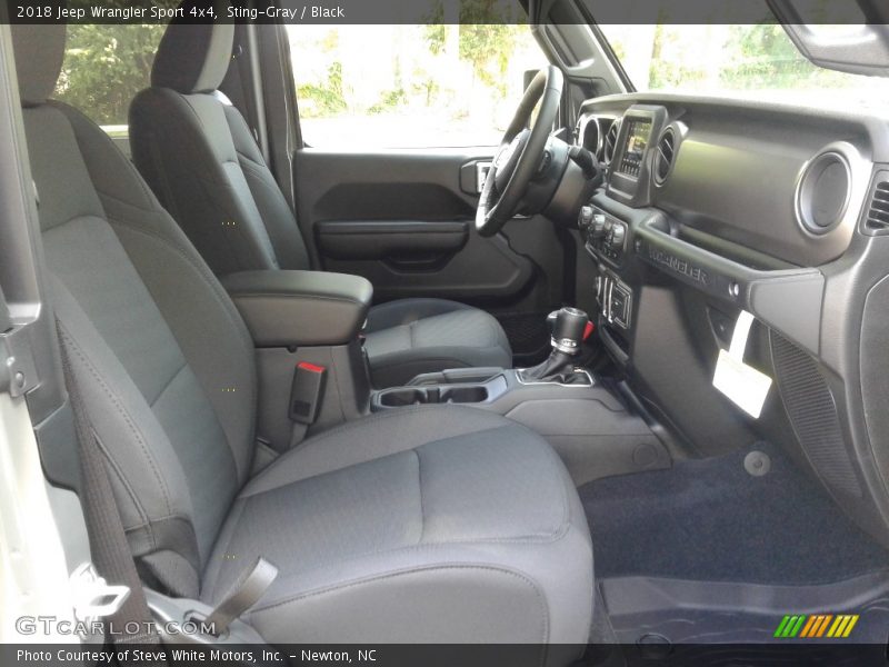 Sting-Gray / Black 2018 Jeep Wrangler Sport 4x4