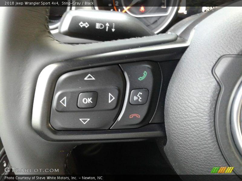 Sting-Gray / Black 2018 Jeep Wrangler Sport 4x4