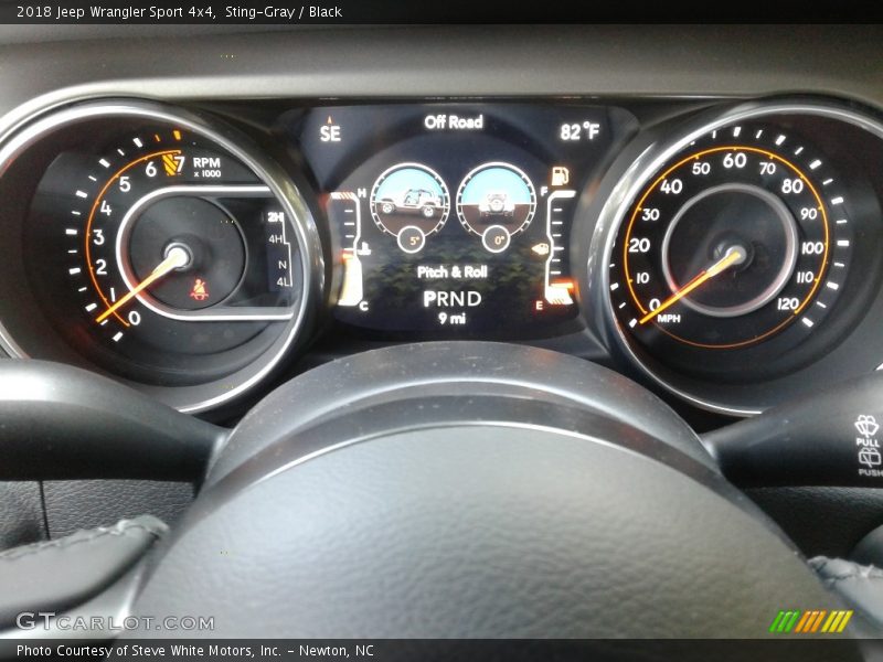 Sting-Gray / Black 2018 Jeep Wrangler Sport 4x4