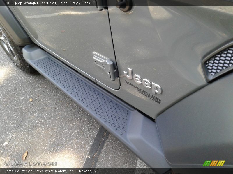 Sting-Gray / Black 2018 Jeep Wrangler Sport 4x4