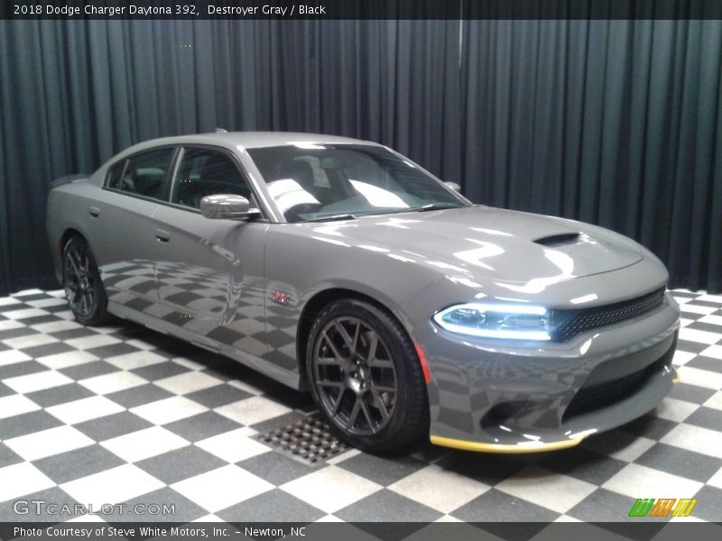 Destroyer Gray / Black 2018 Dodge Charger Daytona 392