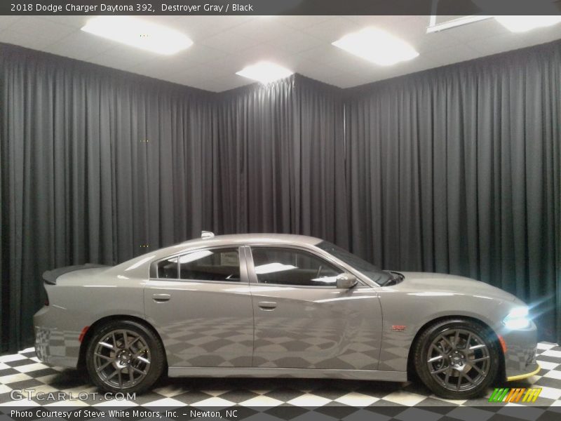 Destroyer Gray / Black 2018 Dodge Charger Daytona 392