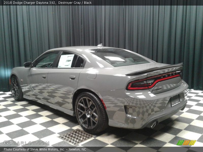 Destroyer Gray / Black 2018 Dodge Charger Daytona 392