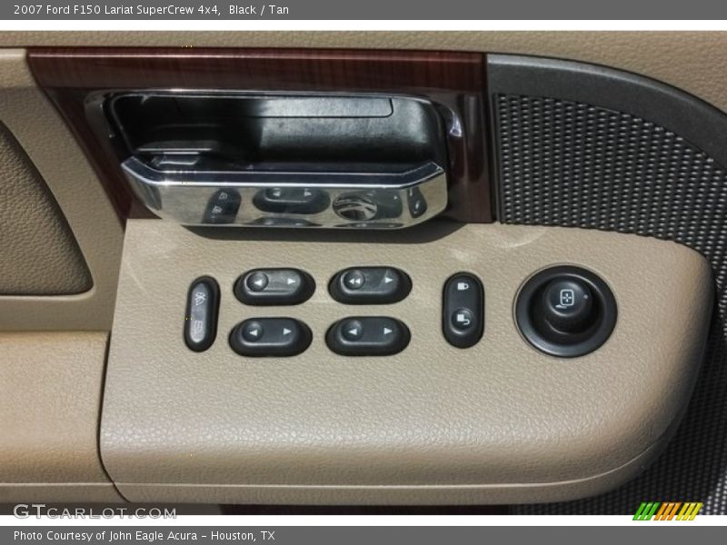 Black / Tan 2007 Ford F150 Lariat SuperCrew 4x4