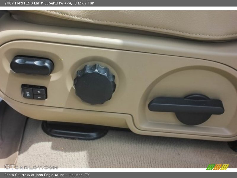 Black / Tan 2007 Ford F150 Lariat SuperCrew 4x4