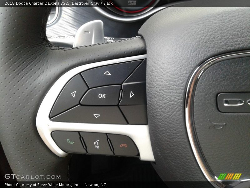 Destroyer Gray / Black 2018 Dodge Charger Daytona 392
