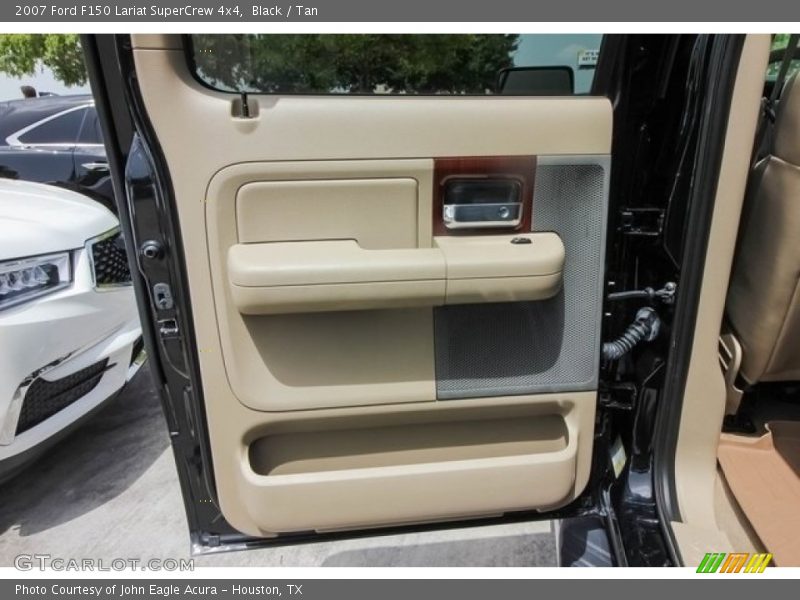 Black / Tan 2007 Ford F150 Lariat SuperCrew 4x4