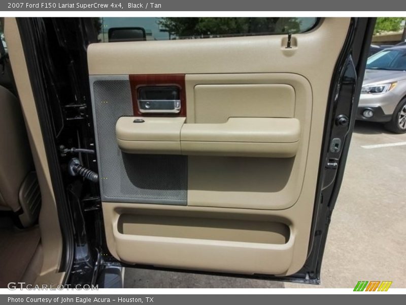 Black / Tan 2007 Ford F150 Lariat SuperCrew 4x4