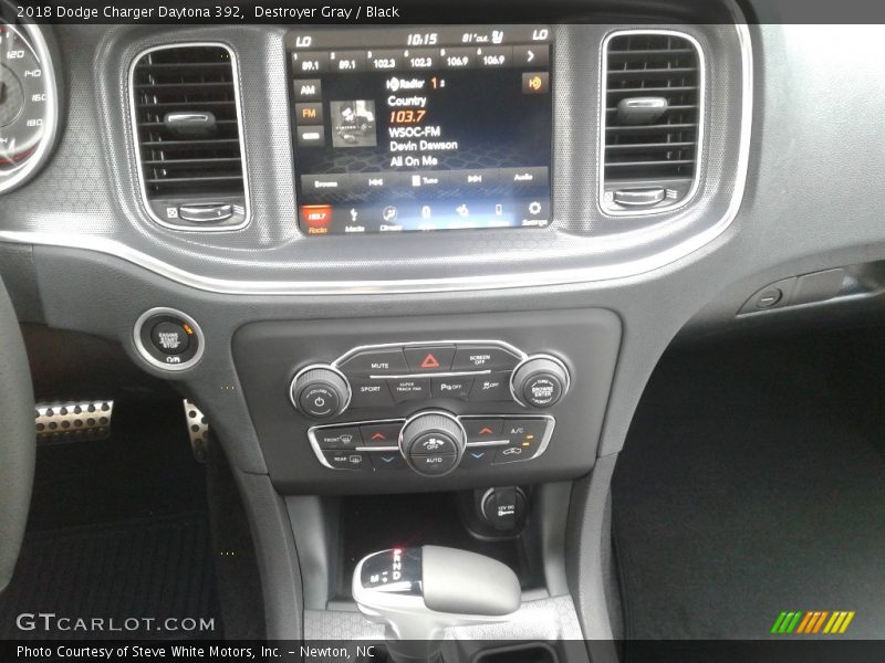 Destroyer Gray / Black 2018 Dodge Charger Daytona 392
