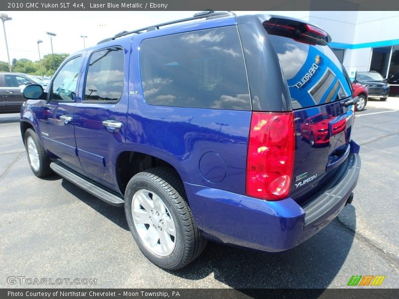 Laser Blue Metallic / Ebony 2010 GMC Yukon SLT 4x4