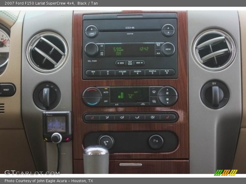Black / Tan 2007 Ford F150 Lariat SuperCrew 4x4