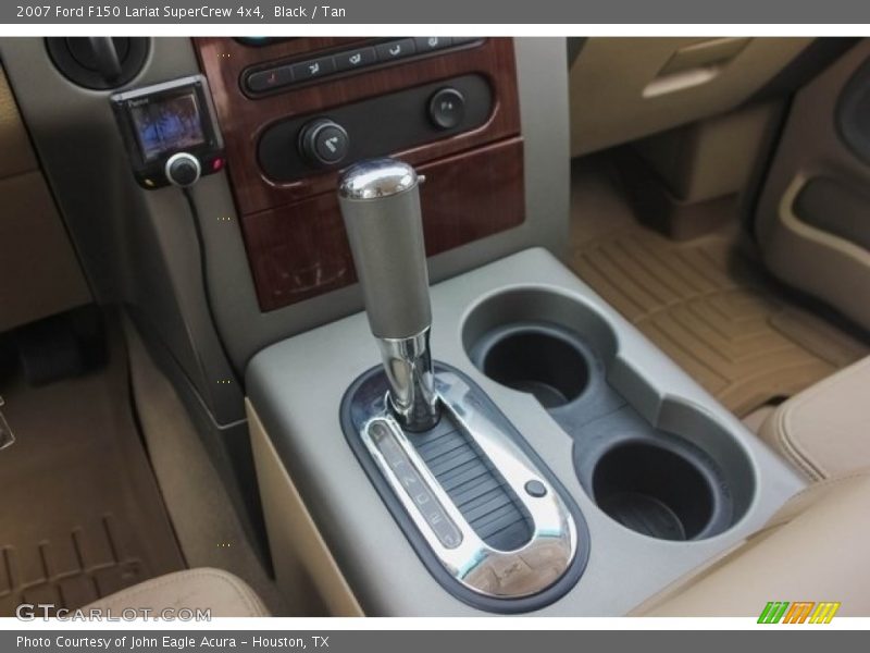 Black / Tan 2007 Ford F150 Lariat SuperCrew 4x4