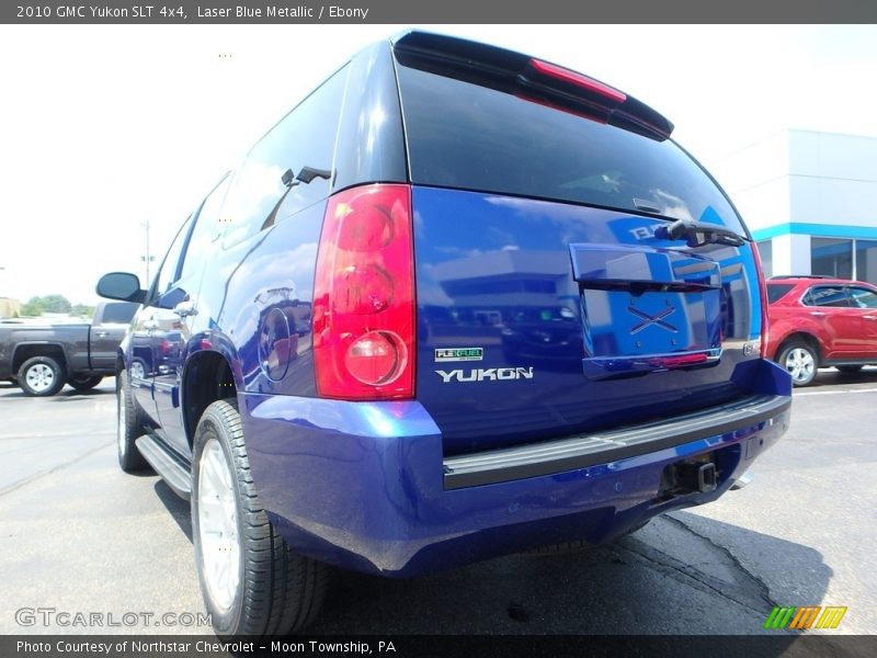 Laser Blue Metallic / Ebony 2010 GMC Yukon SLT 4x4