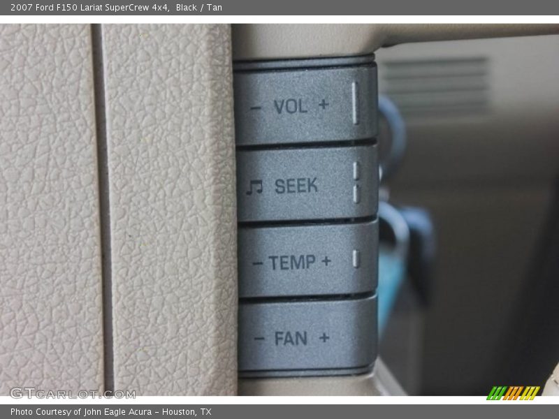 Black / Tan 2007 Ford F150 Lariat SuperCrew 4x4