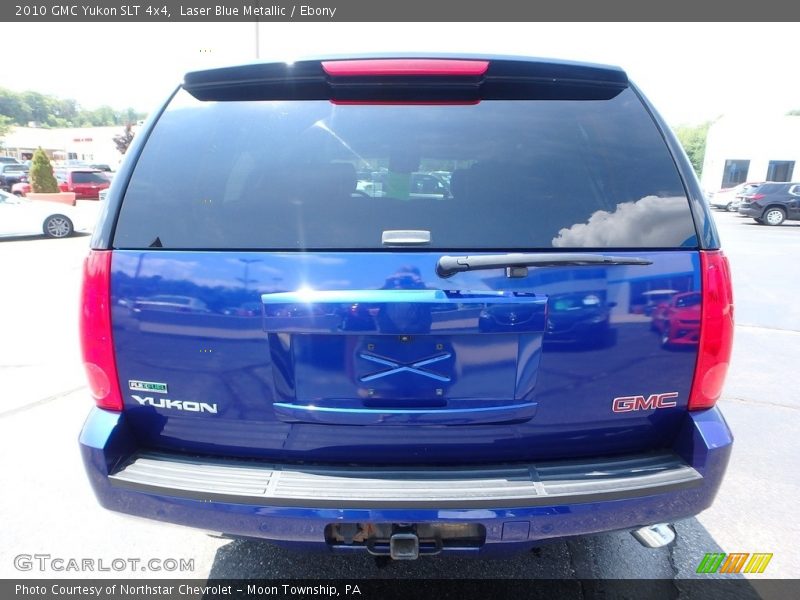 Laser Blue Metallic / Ebony 2010 GMC Yukon SLT 4x4