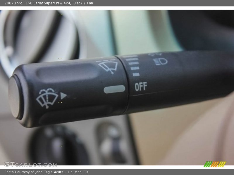 Black / Tan 2007 Ford F150 Lariat SuperCrew 4x4
