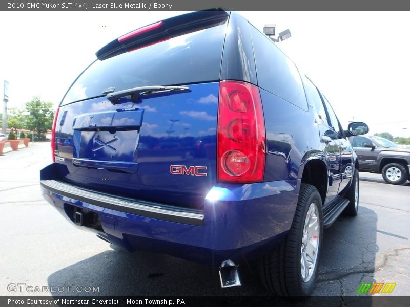 Laser Blue Metallic / Ebony 2010 GMC Yukon SLT 4x4